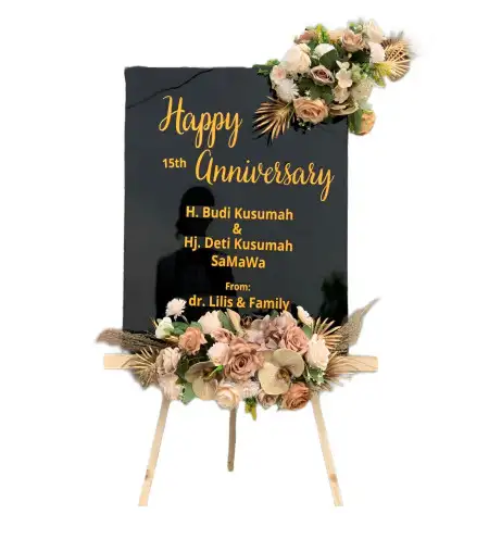 Papan Bunga Akrilik Janegara
